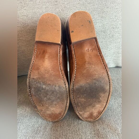 The Root Collective Blythe Booties in Chestnut Handmade Leather Boots Size 11 - Picture 9 of 9